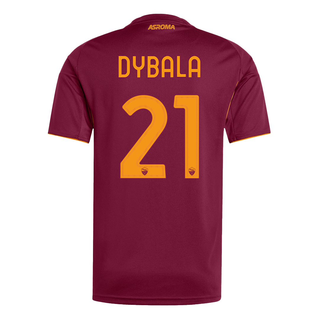 DYBALA #21 Roma Home Soccer Jersey 2025/26