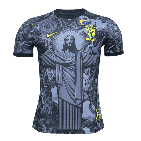 Player Version Soccer Jersey Brazil Jesus Shirt 2024