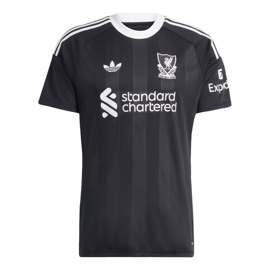 Liverpool Goalkeeper Soccer Jersey 2025/26 Black