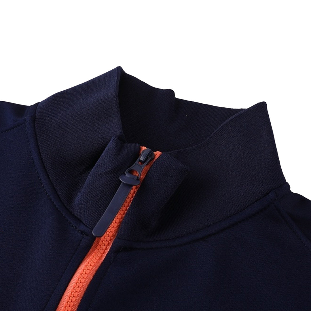 Barcelona Jacket Tracksuit 2025/26 Navy&Orange