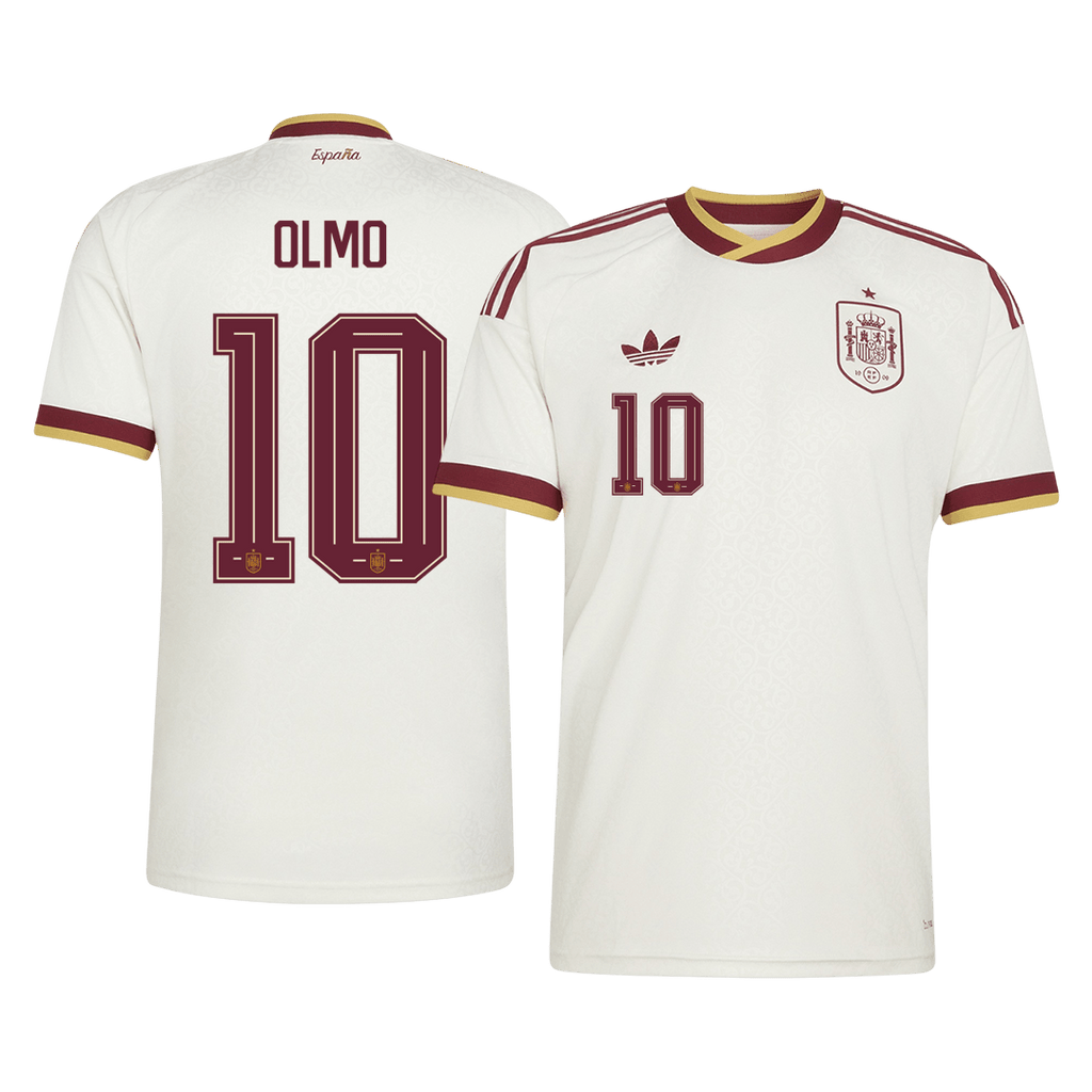 OLMO #10 Spain Away Soccer Jersey World Cup 2026