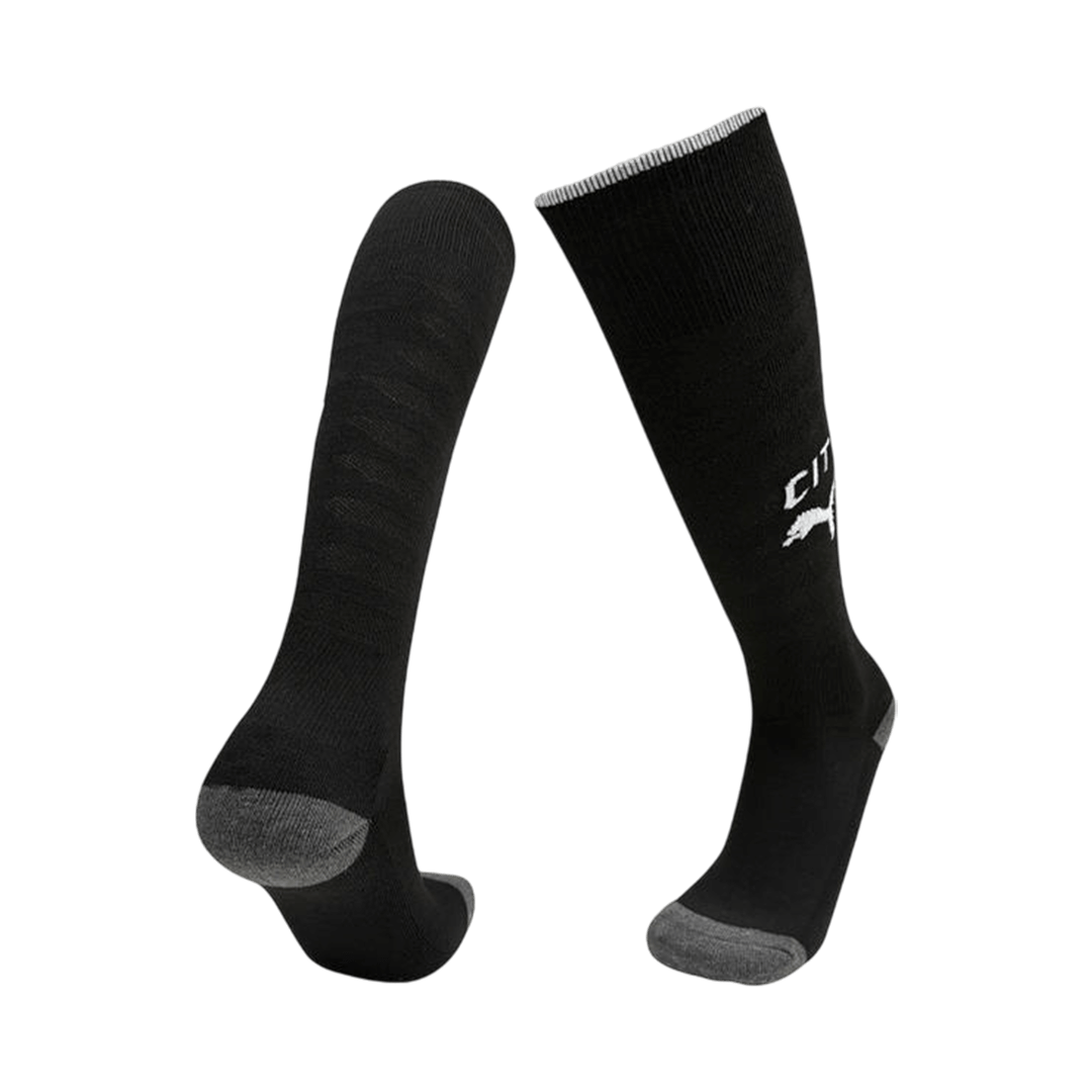 Manchester City Away Soccer Socks 2025/26 Kids