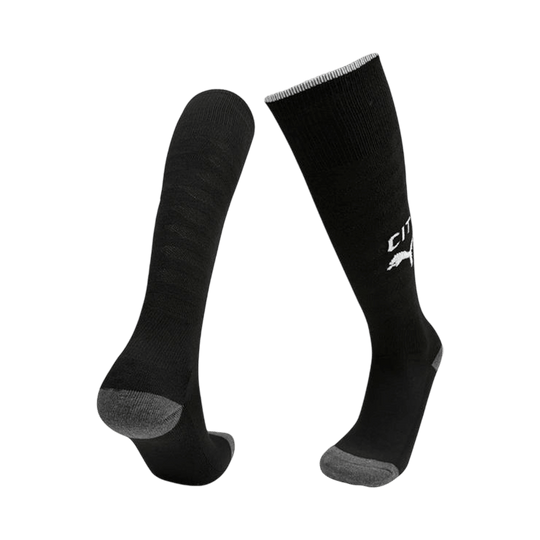 Manchester City Away Soccer Socks 2025/26 Kids