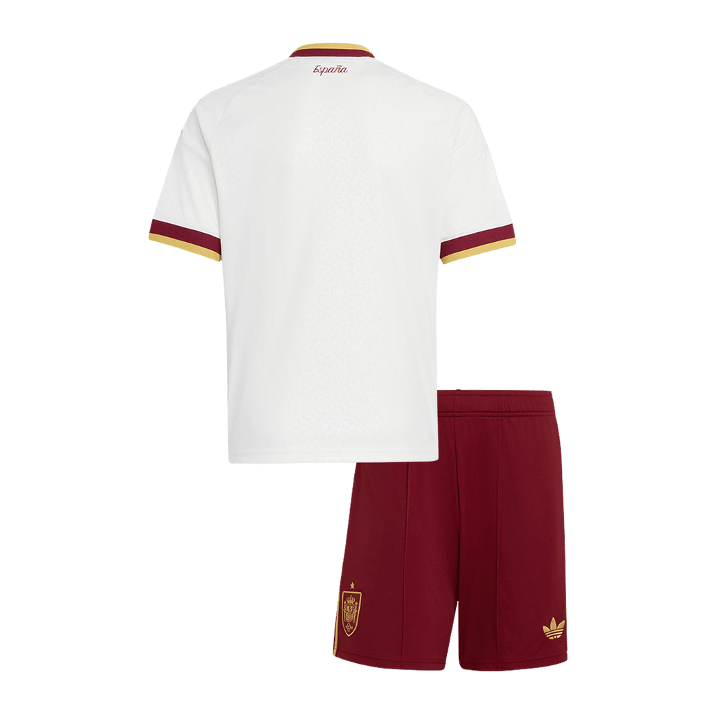 Spain Champion Away Kids Soccer Jerseys Kit World Cup 2026