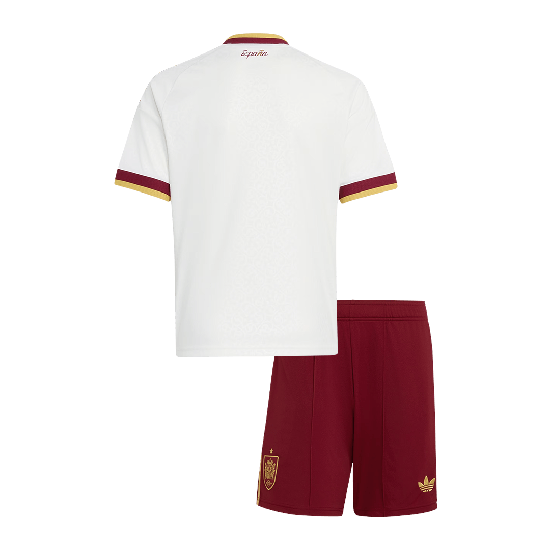Spain Champion Away Kids Soccer Jerseys Kit World Cup 2026