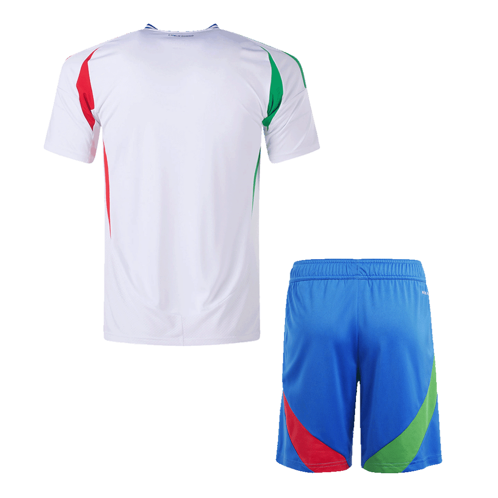Italy Away Soccer Jersey Kit(Jersey+Shorts) Euro 2024