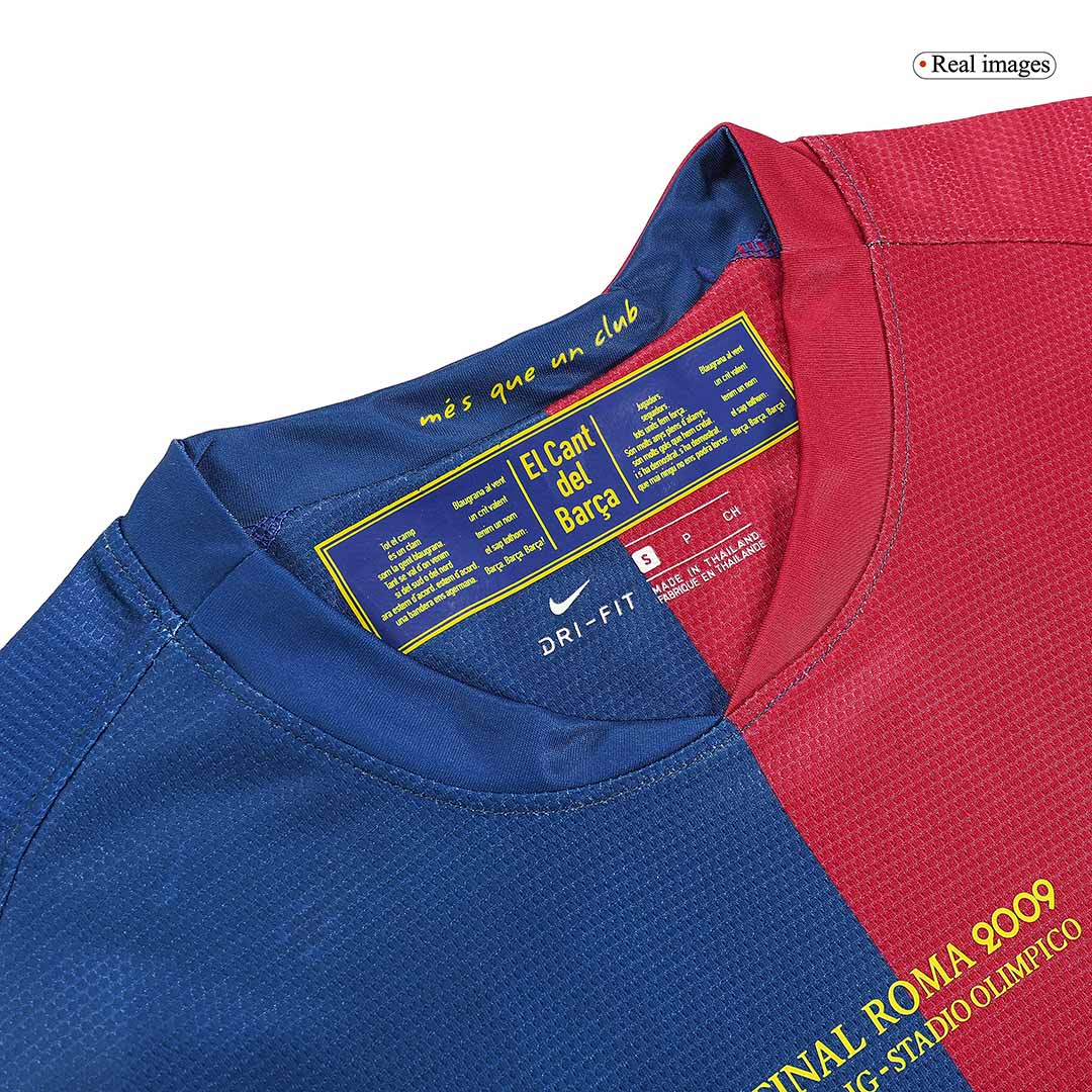 MESSI #10 Home Retro Jersey Soccer Jersey 2008/09 - UCL UCL Final