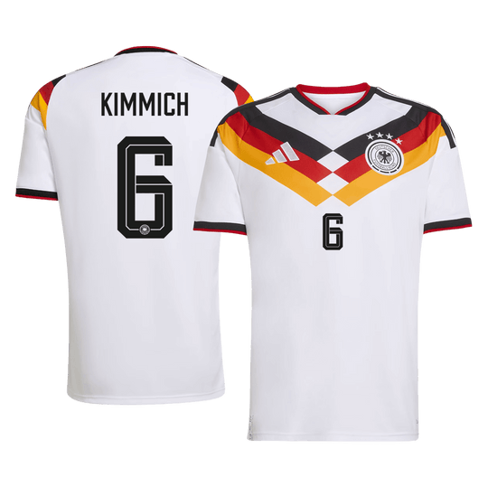 KIMMICH #6 Germany Home Soccer Jersey World Cup 2026