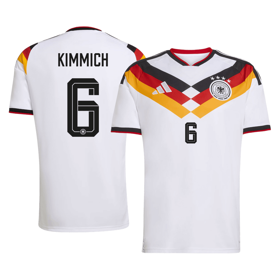 KIMMICH #6 Germany Home Soccer Jersey World Cup 2026