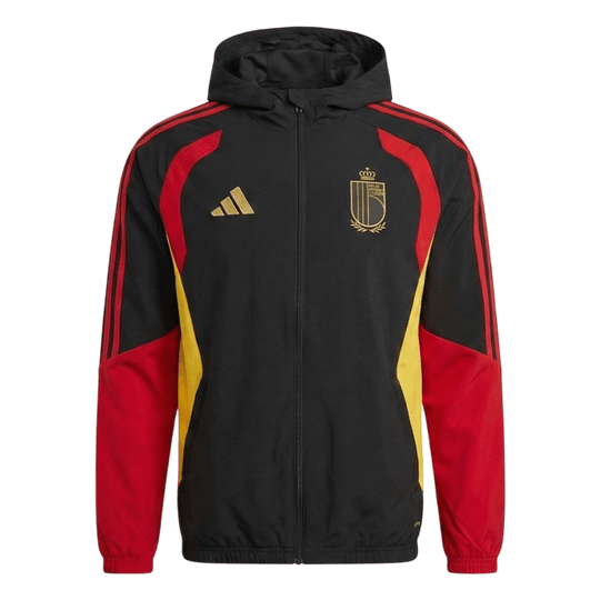 Belgium Hoodie Jacket 2026 - Red&Black