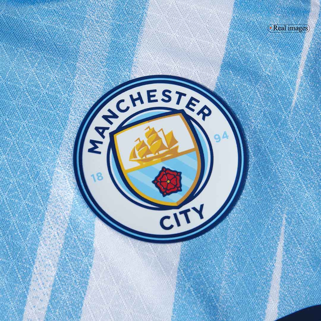 REIJNDERS #4 Manchester City Home Player Version Jersey 2025/26