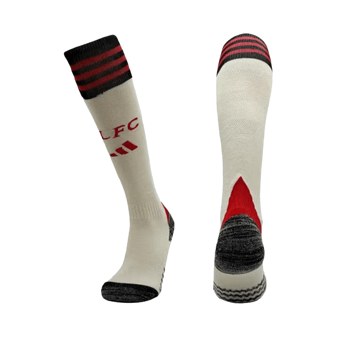 Liverpool Away Soccer Socks 2025/26 Kids
