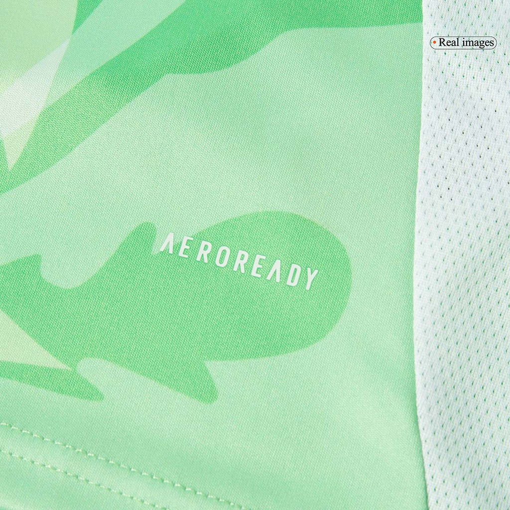 Men's Italy Away Soccer Jersey 2025 Green - Women's Euro