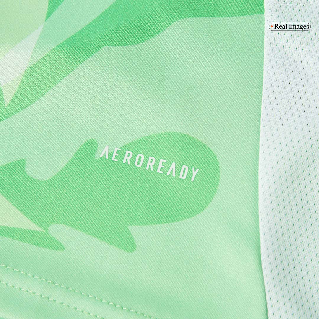 Men's Italy Away Soccer Jersey 2025 Green - Women's Euro