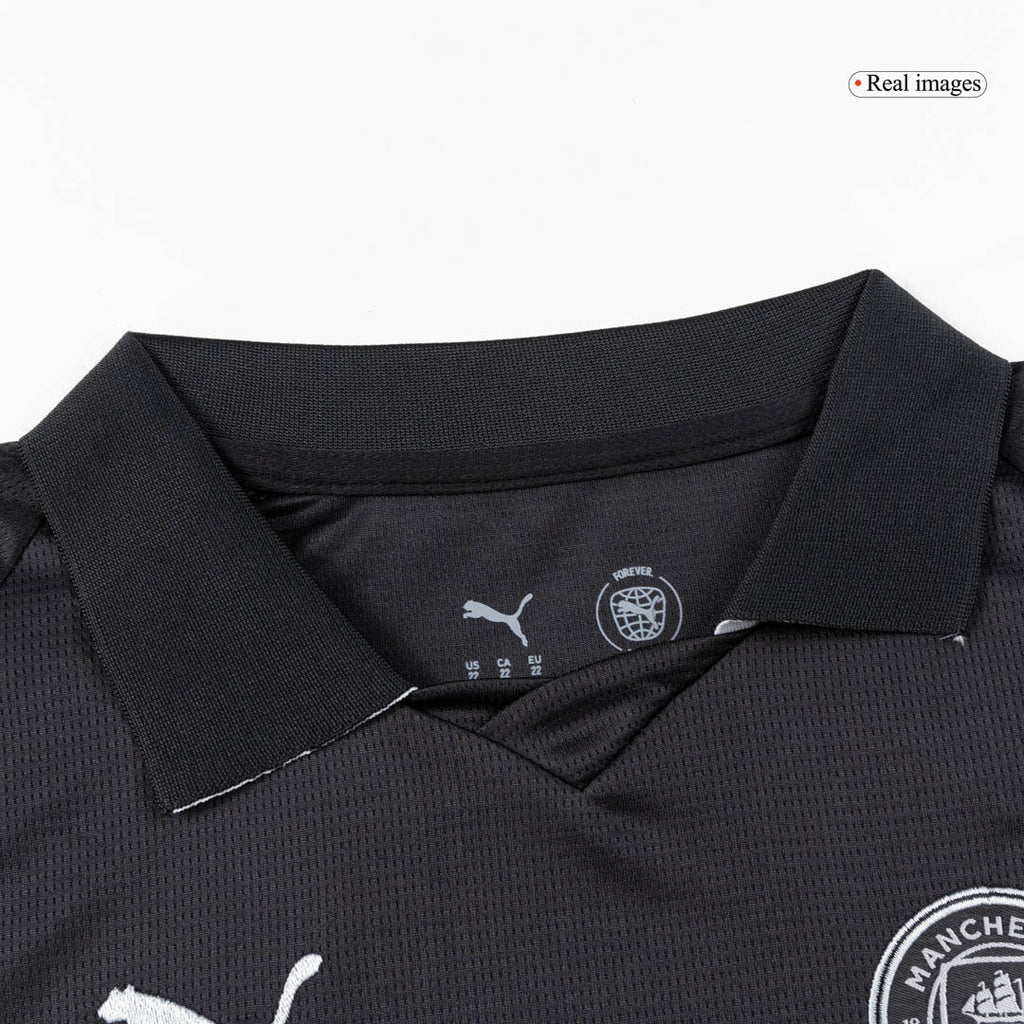 Manchester City Away Kids Soccer Jerseys Full Kit 2025/26