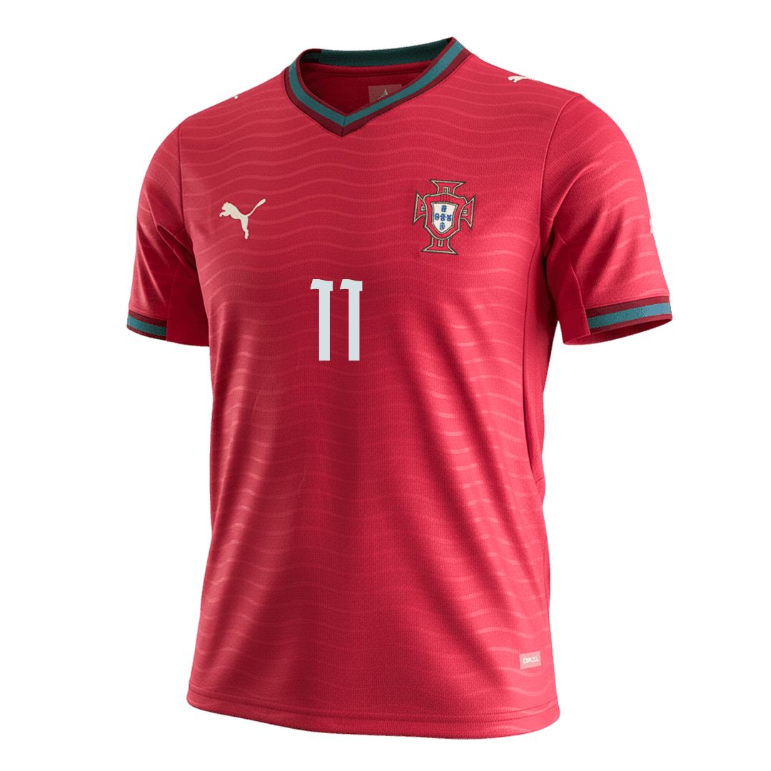 JO?O FéLIX #11 Portugal Home Soccer Jersey 2026