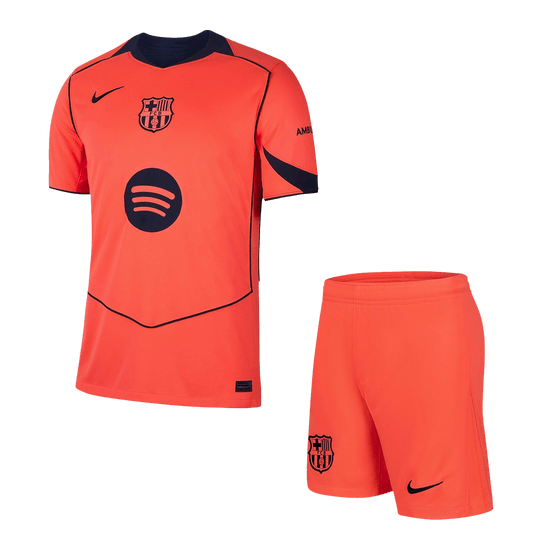 Barcelona Third Away Jerseys Kit 2025/26