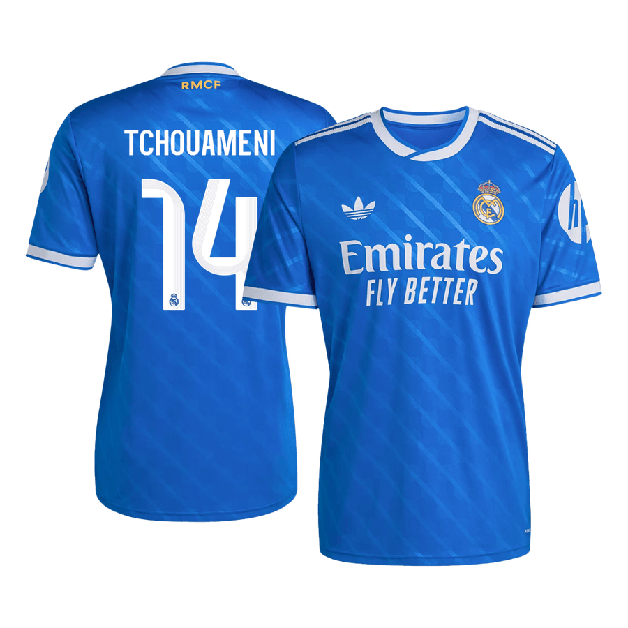 TCHOUAMENI #14 Real Madrid Third Away Soccer Jersey 2025/26