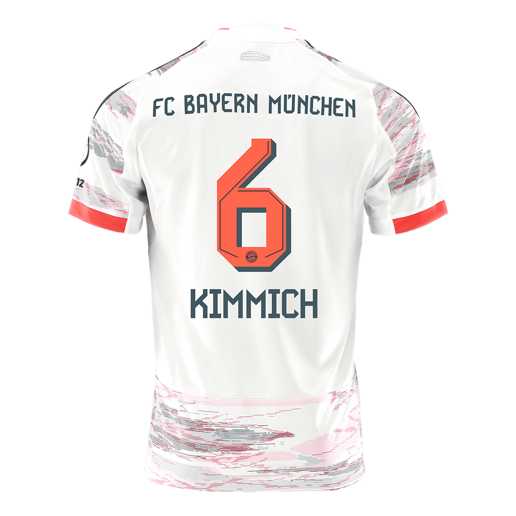 KIMMICH #6 Bayern Munich Away Soccer Jersey 2025/26