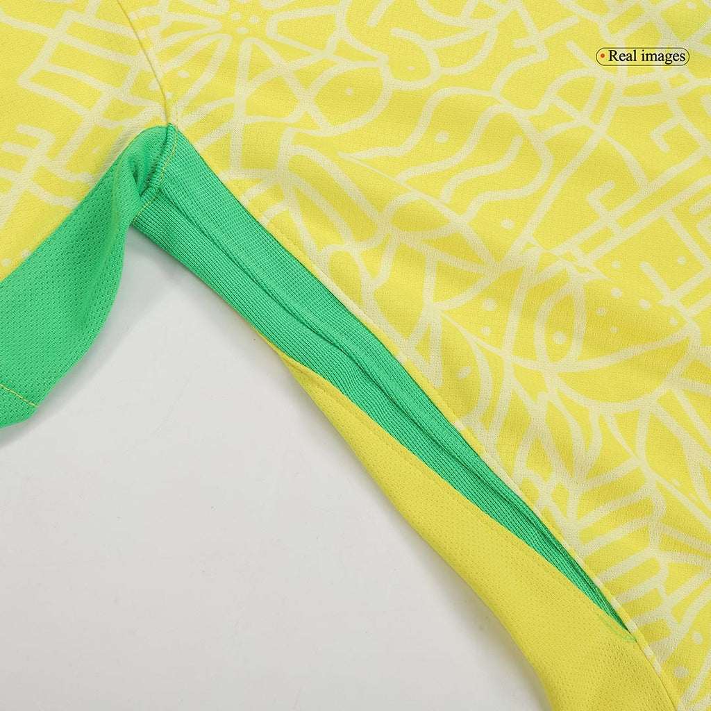 RAPHINHA #11 Brazil Home Soccer Jersey Copa America 2024