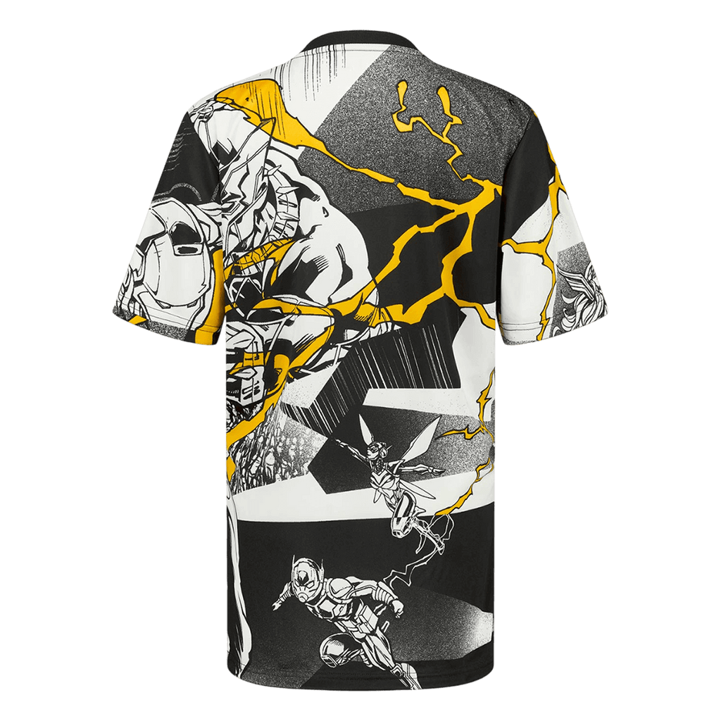Real Madrid X Marvel Jersey 2025/26 Black&White