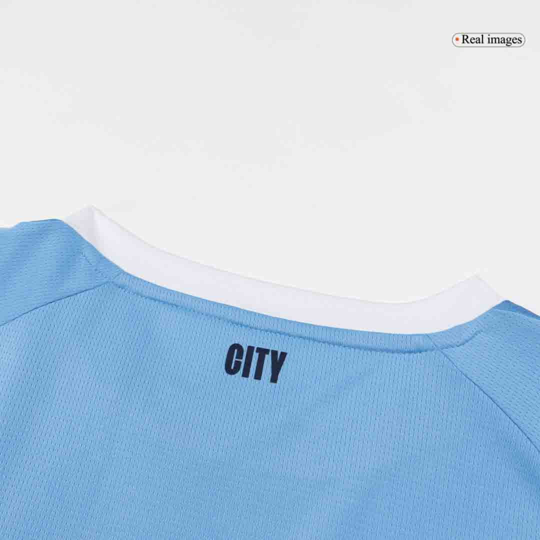 REIJNDERS #4 Manchester City Home Soccer Jersey 2025/26