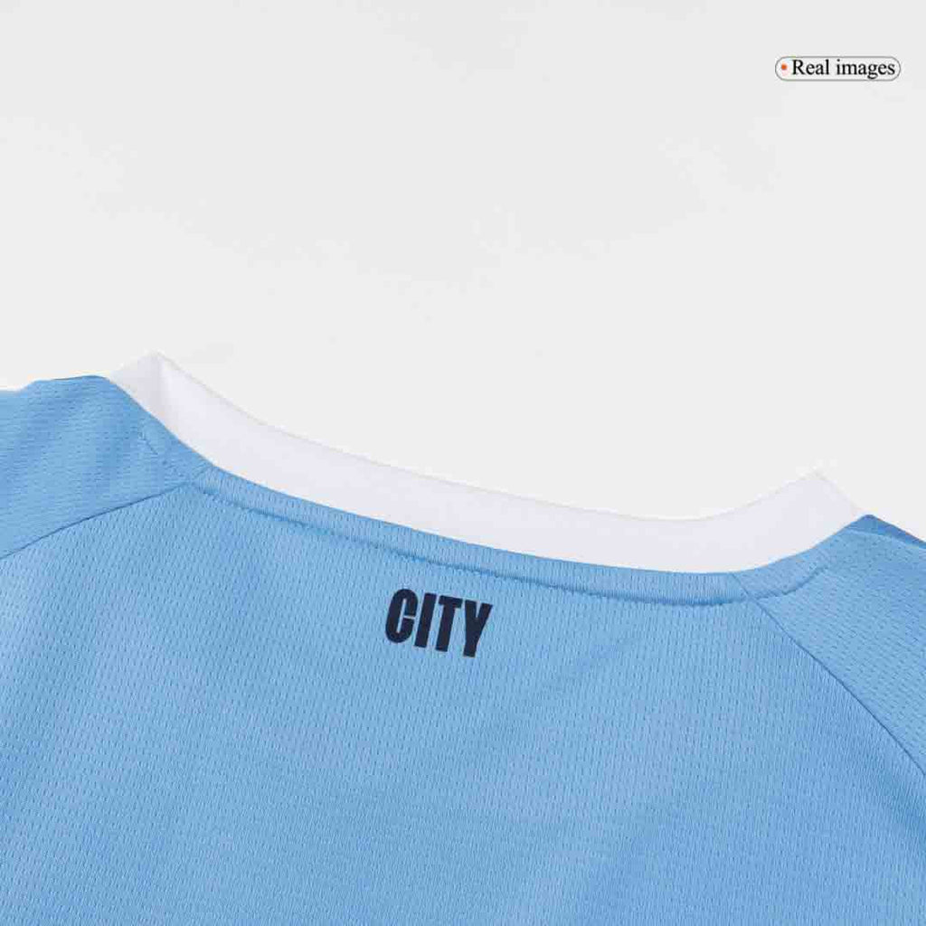 DE BRUYNE #17 Manchester City Home Soccer Jersey 2025/26