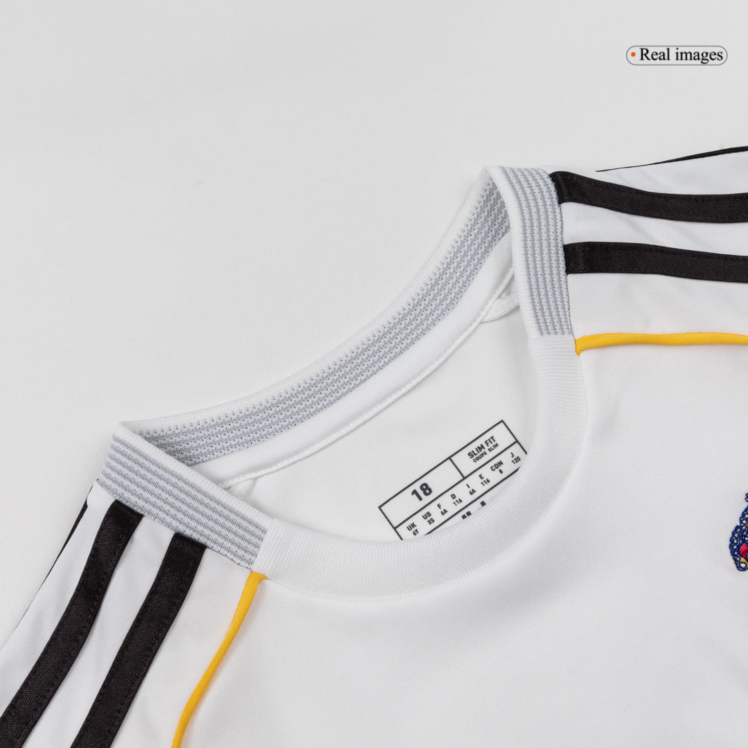Real Madrid Home Free Kids Jerseys Kit 25/26