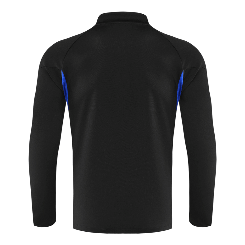 Manchester United 1/4 Zip Tracksuit 2025/26 Black