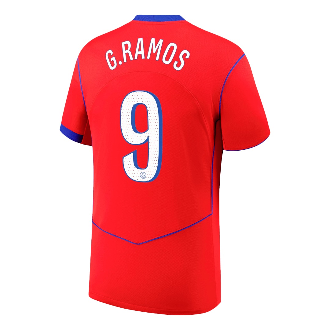 G.RAMOS #9 PSG Third Away Soccer Jersey 2025/26