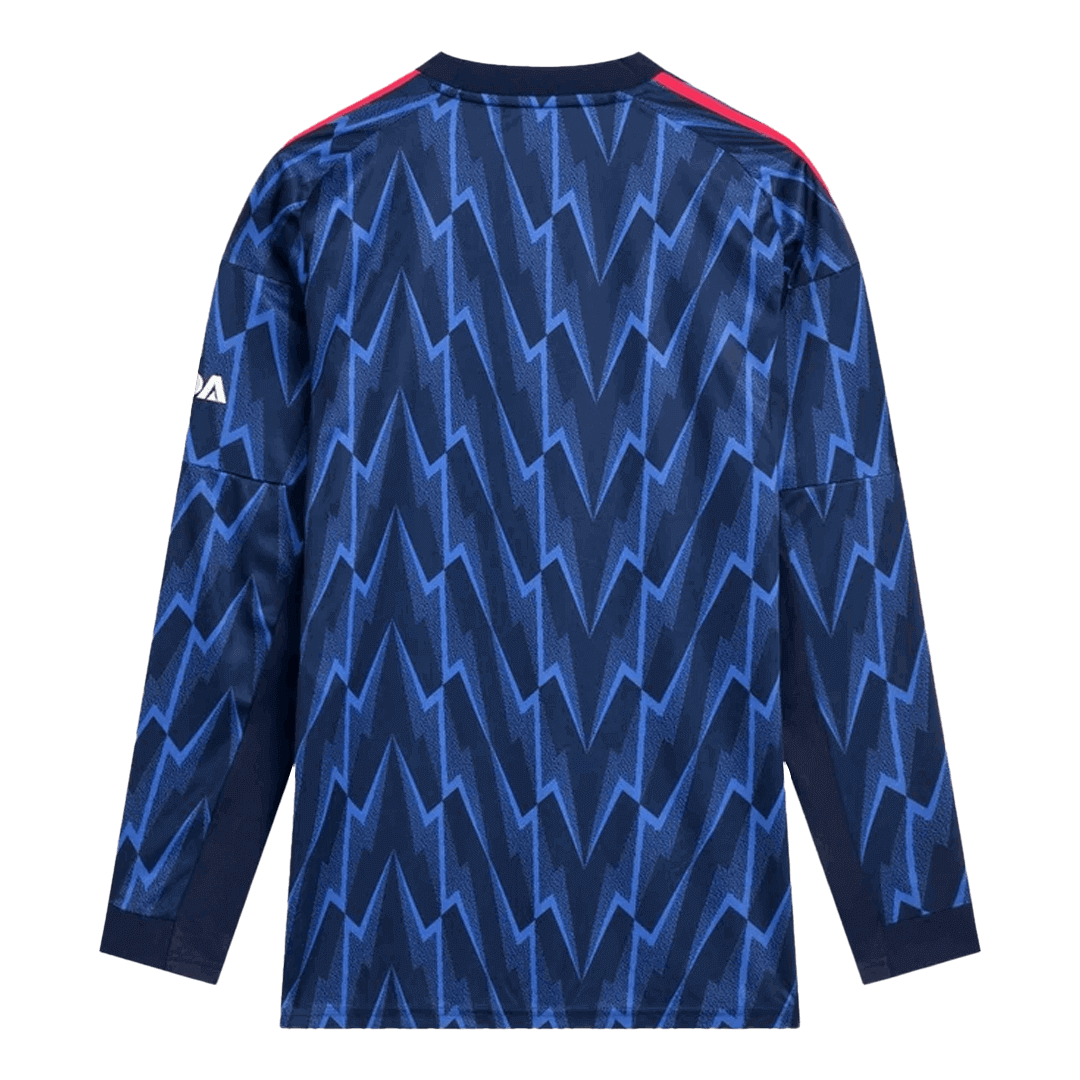 Arsenal Away Long Sleeve Soccer Jersey 2025/26