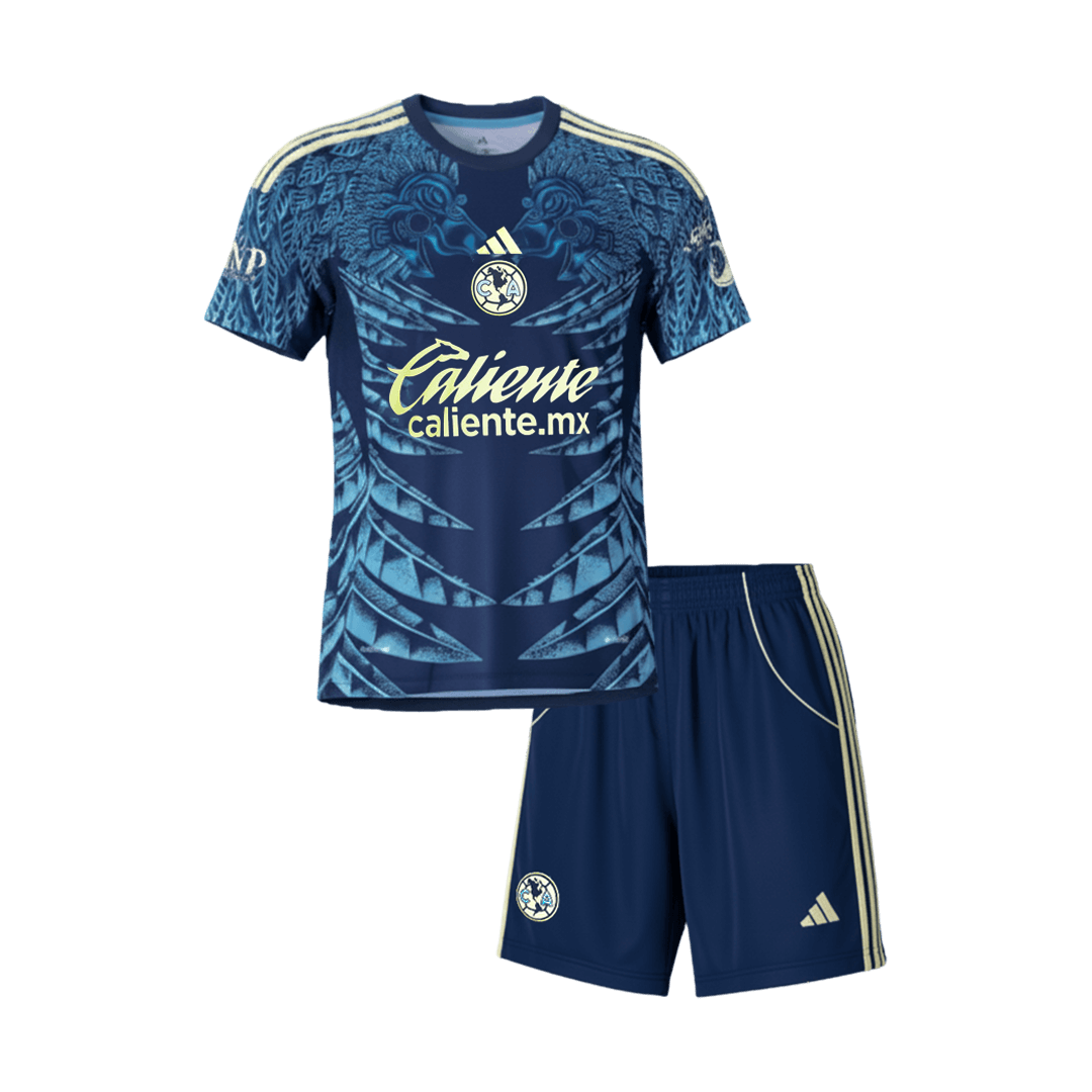 Club America Away Kids Soccer Jerseys Kit 2025/26