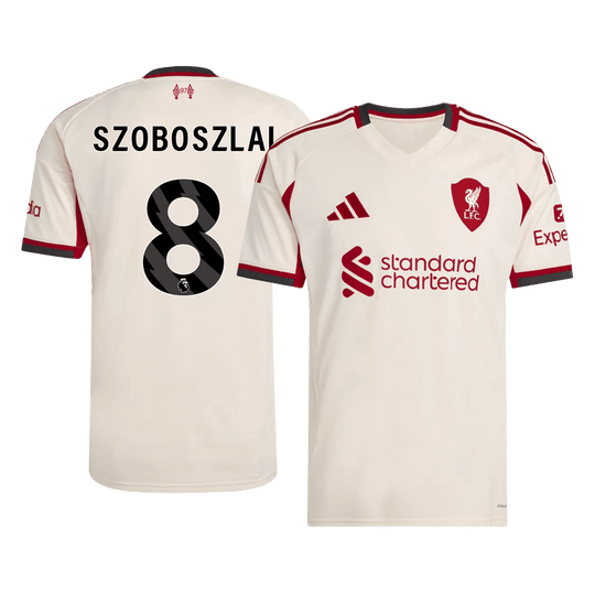 SZOBOSZLAI #8 Liverpool Away Soccer Jersey 2025/26