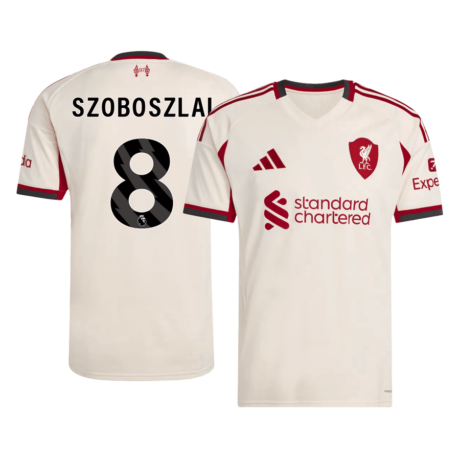 SZOBOSZLAI #8 Liverpool Away Soccer Jersey 2025/26