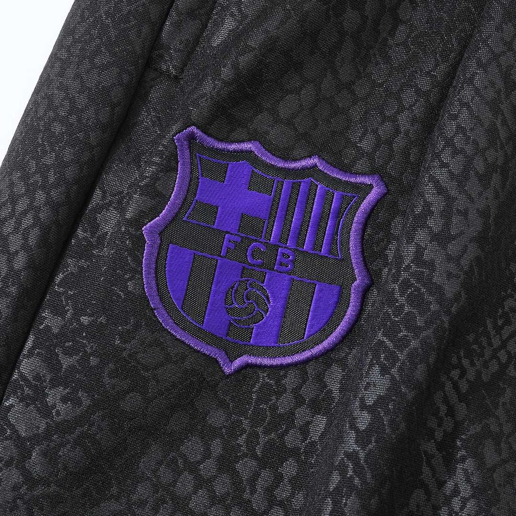 Barcelona 1/4 Zip Tracksuit 2025/26 Kids Black