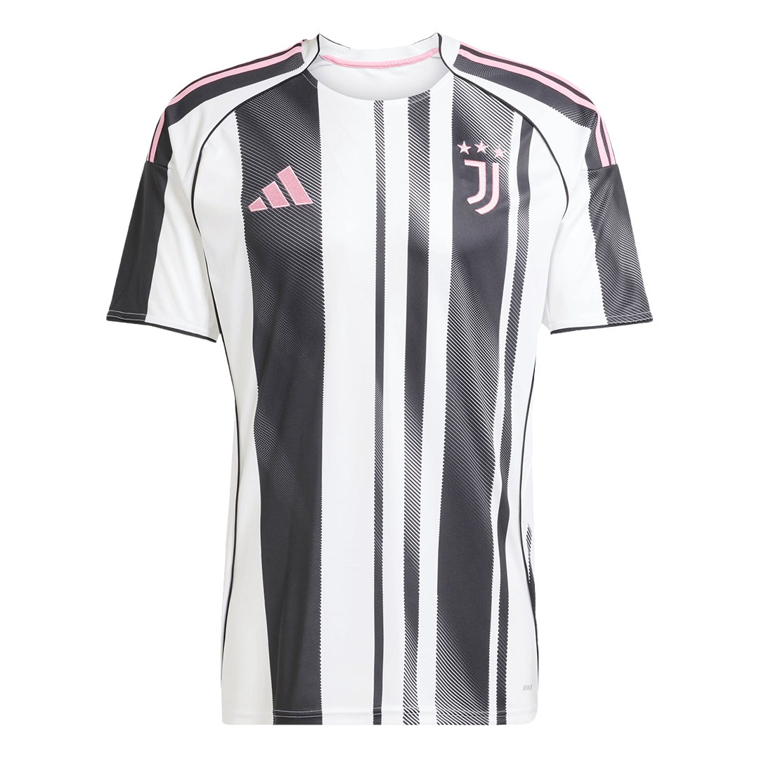 Juventus Home Soccer Jersey 2025/26 Black&White