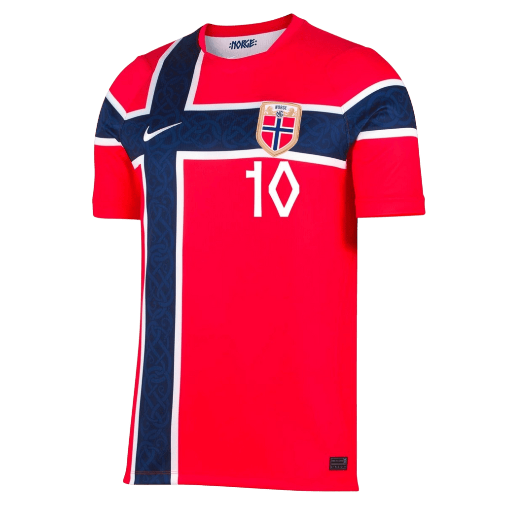 ?degaard #10 Norway Home Soccer Jersey World Cup 2026