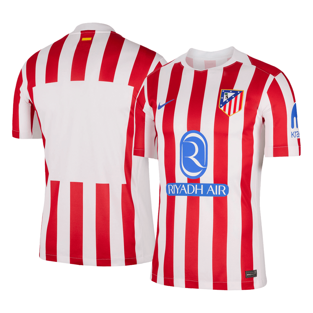 Atletico Madrid Soccer Jersey Home Custom Shirt 2025/26 Jersey