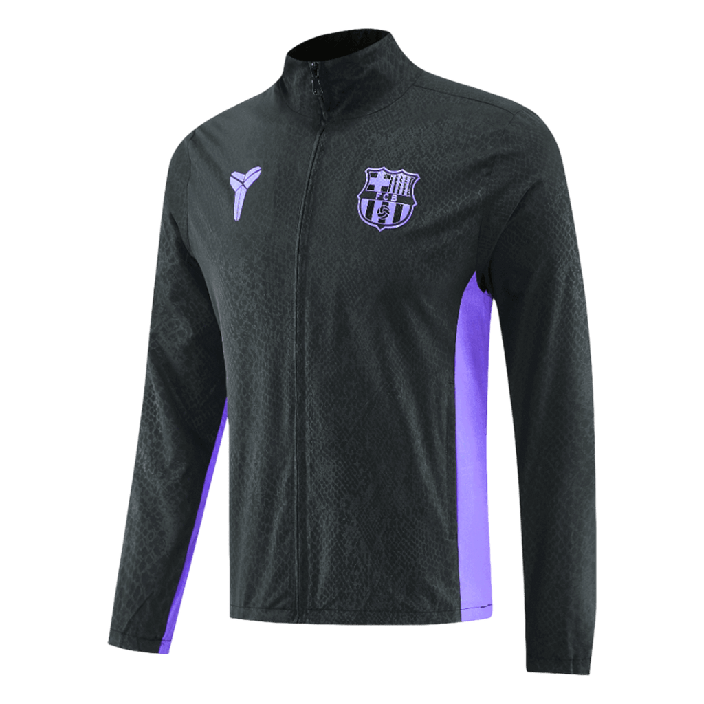 Barcelona Windbreaker Jacket 2025/26 - Black