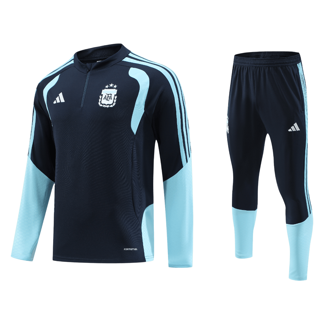 Argentina 1/4 Zip Tracksuit 2026 Navy