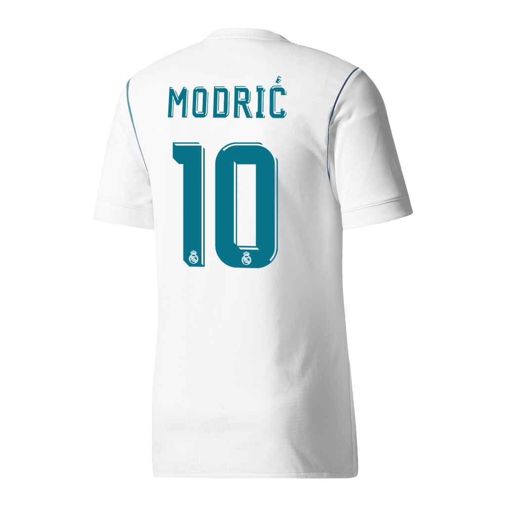 MODRI? #10 Real Madrid Retro Jersey Home Soccer Shirt 2017/18