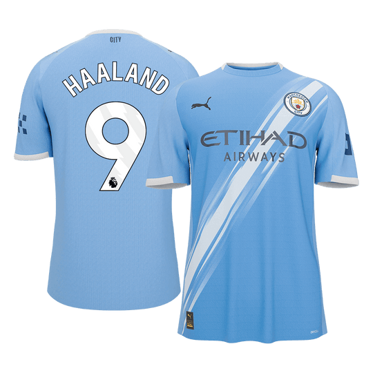 HAALAND #9 Manchester City Home Soccer Jersey 2025/26