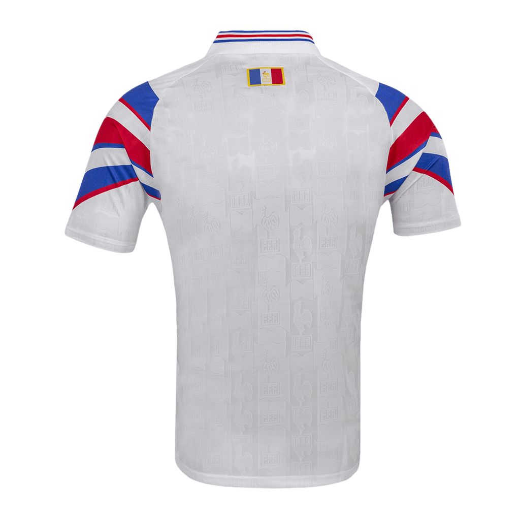 France Retro Jersey Away Soccer Shirt 1996 Retro Jersey