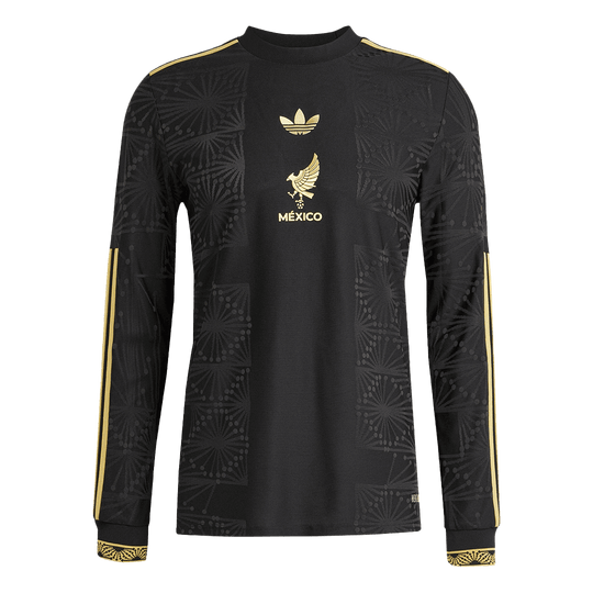 Player Version Mexico Long Sleeve Jersey - Gold Cup Third Away Football Shirt 2025