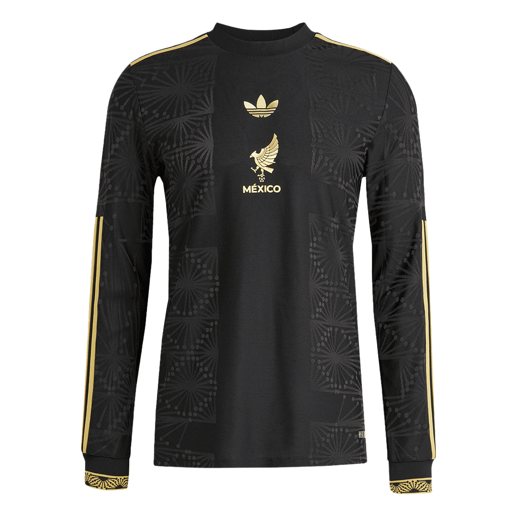 Player Version Mexico Third Away Long Sleeve Soccer Jersey 2025 - Gold Cup