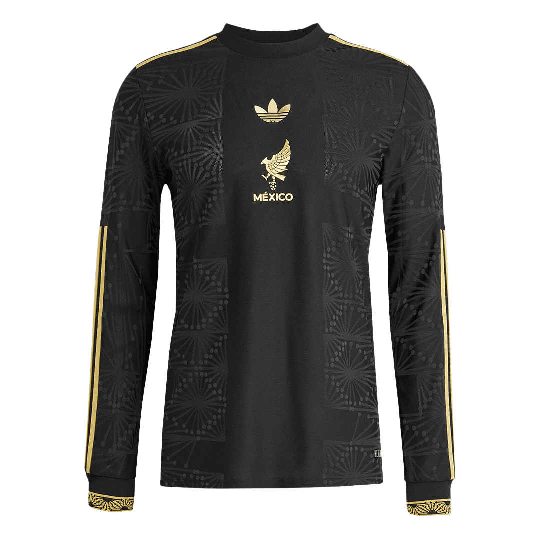 Player Version Mexico Third Away Long Sleeve Soccer Jersey 2025 - Gold Cup