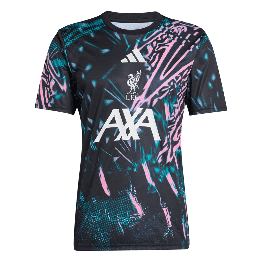 Liverpool Pre-Match Soccer Jersey 2025/26 Black