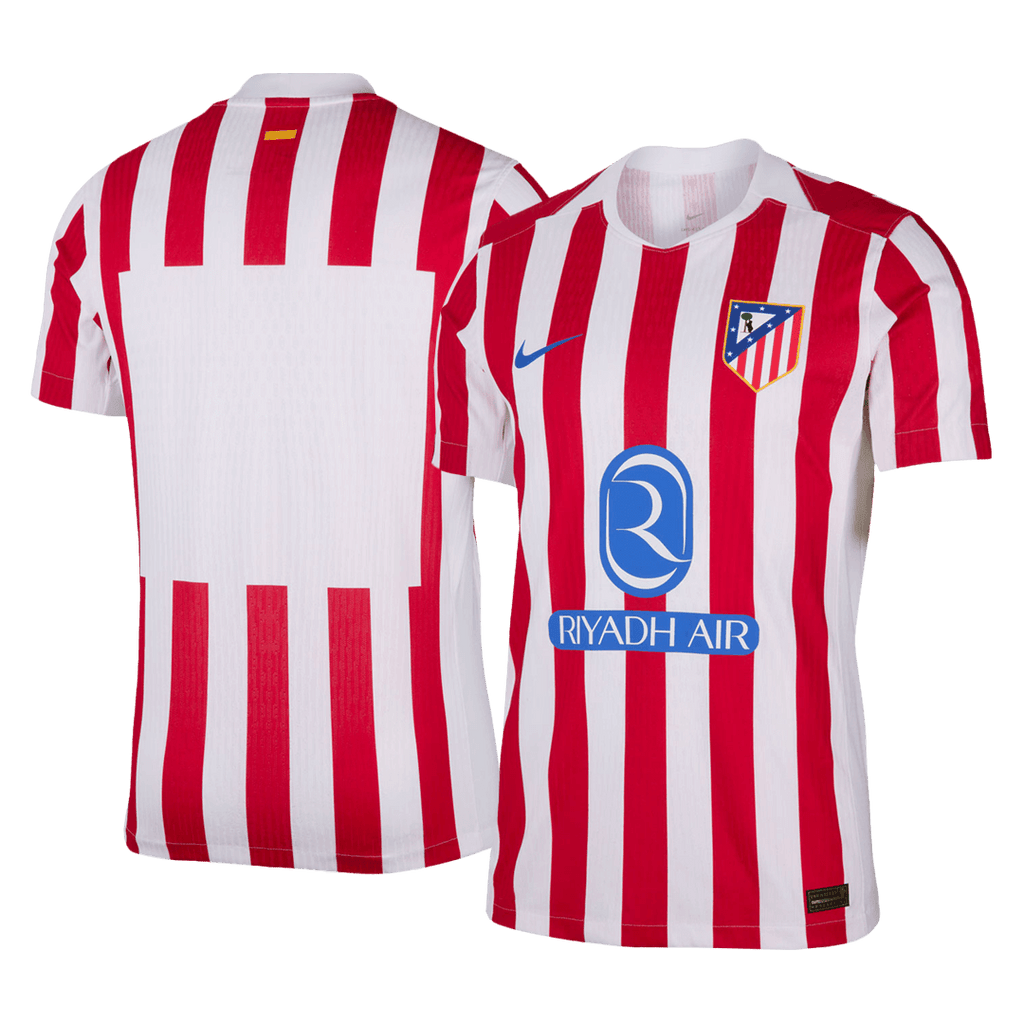 Atletico Madrid Home Authentic Soccer Jersey 2025/26