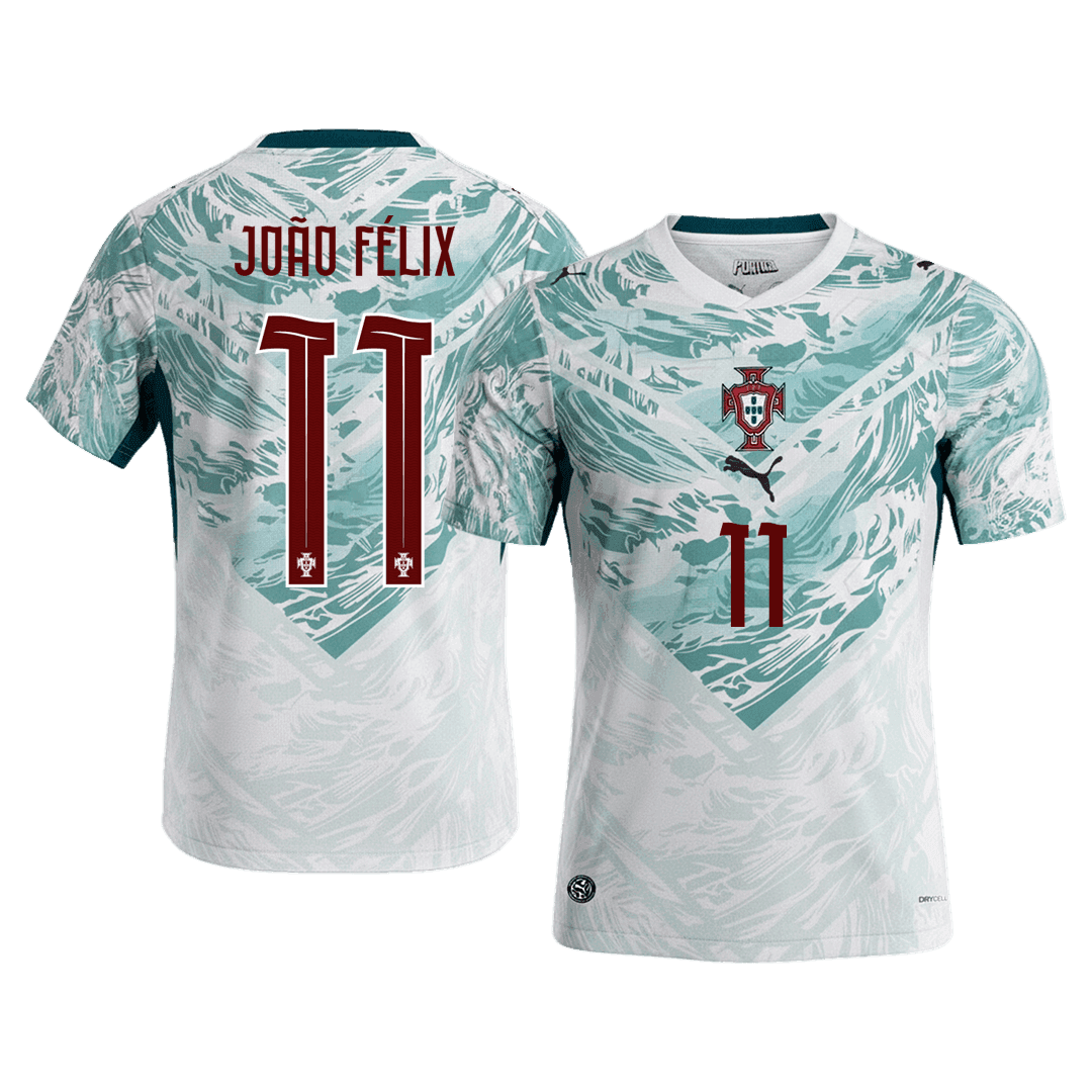 JO?O FéLIX #11 Portugal Away Soccer Jersey World Cup 2026
