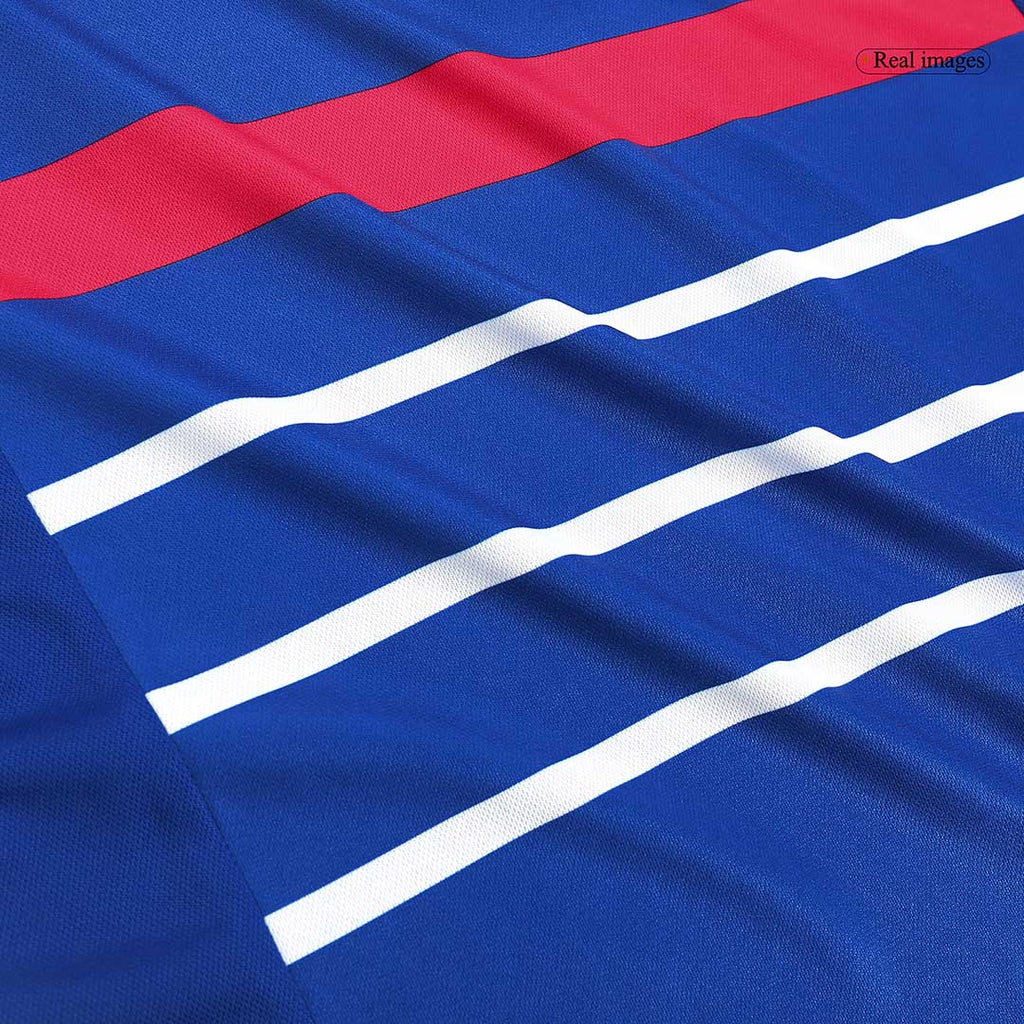 Retro 1998 France Home Soccer Jersey